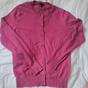Tommy Hilfiger Women's Fuchsia Cardigan Sweater